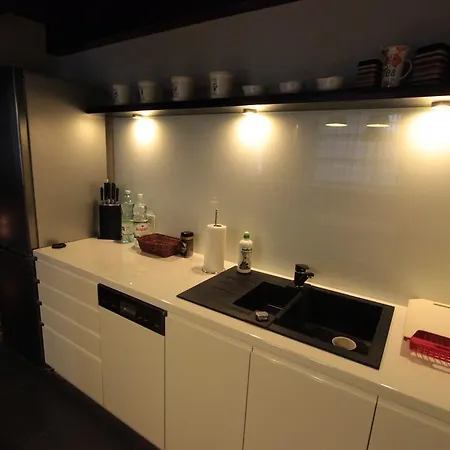 Ferienwohnung Loft Niezapominajka W Tobaco Park Łódź Zimmer foto